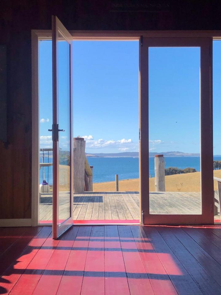 The Woolshed And Farmhouse Blue, Bruny Island Barnes Bay Extérieur photo